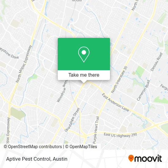 Aptive Pest Control map