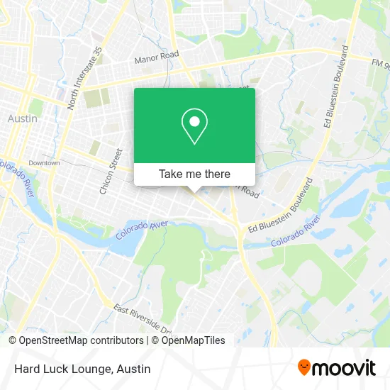 Hard Luck Lounge map