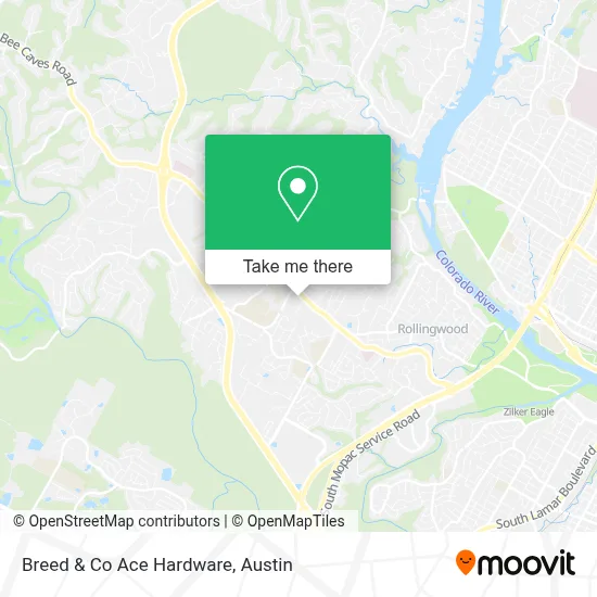 Breed & Co Ace Hardware map