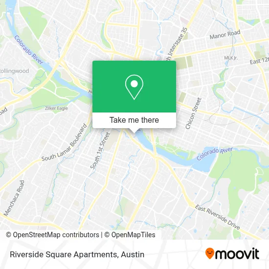Riverside Square Apartments map