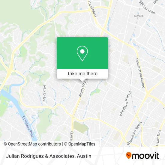 Julian Rodriguez & Associates map
