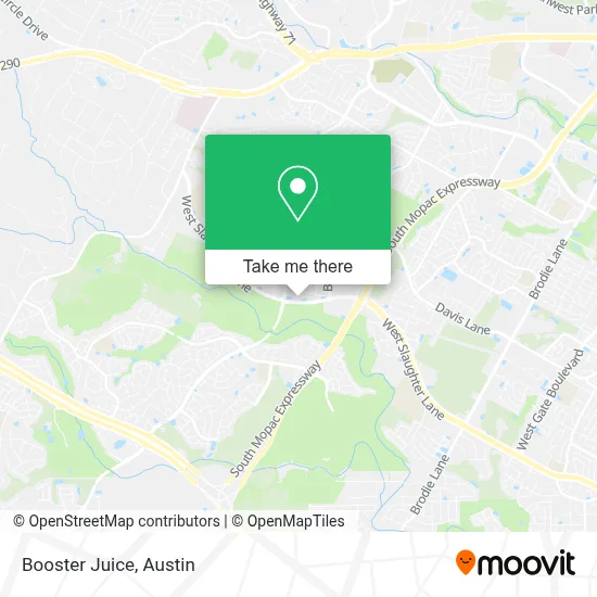 Booster Juice map