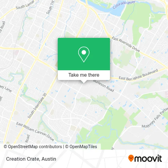 Creation Crate map