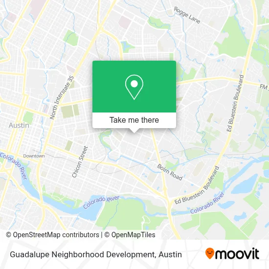 Guadalupe Neighborhood Development map