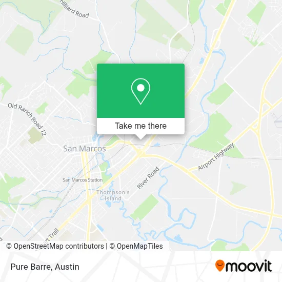 Pure Barre map