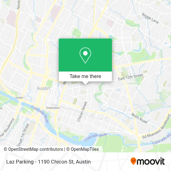 Laz Parking - 1190 Chicon St map