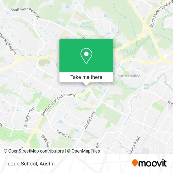 Icode School map