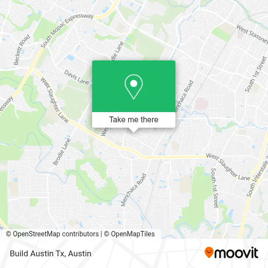 Build Austin Tx map
