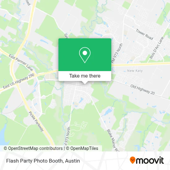 Flash Party Photo Booth map