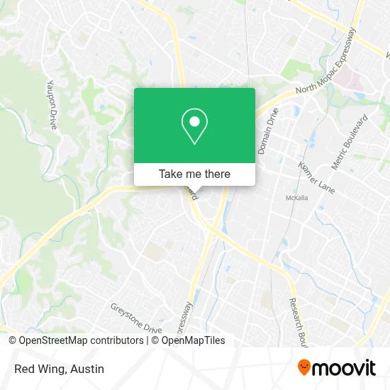 Red Wing map