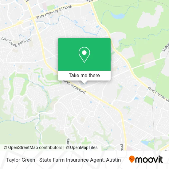 Taylor Green - State Farm Insurance Agent map