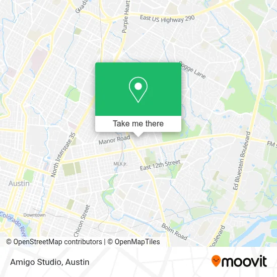 Amigo Studio map
