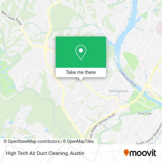 High Tech Air Duct Cleaning map