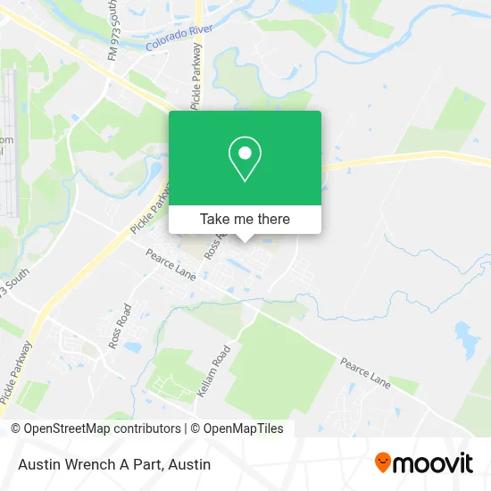Austin Wrench A Part map