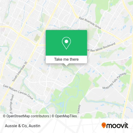 Aussie & Co map