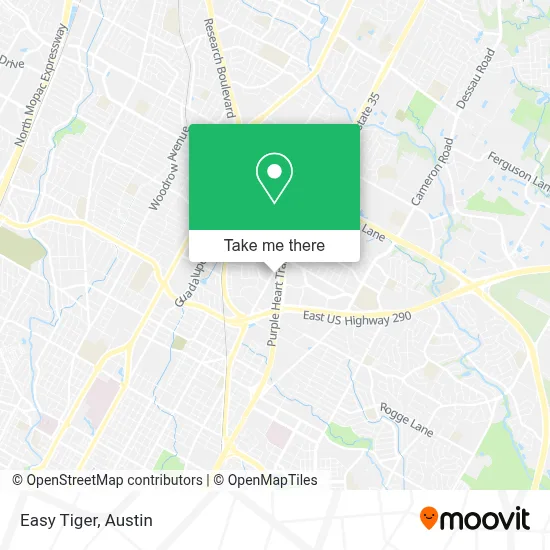 Easy Tiger map