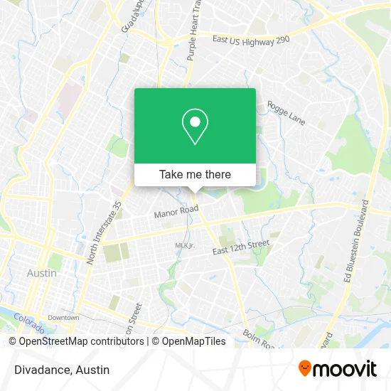 Divadance map