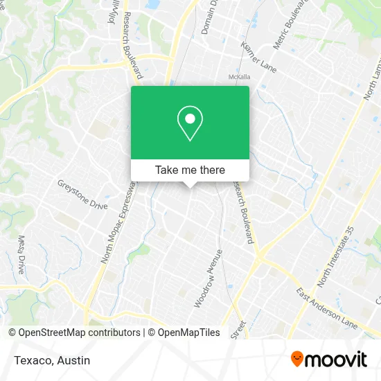 Texaco map