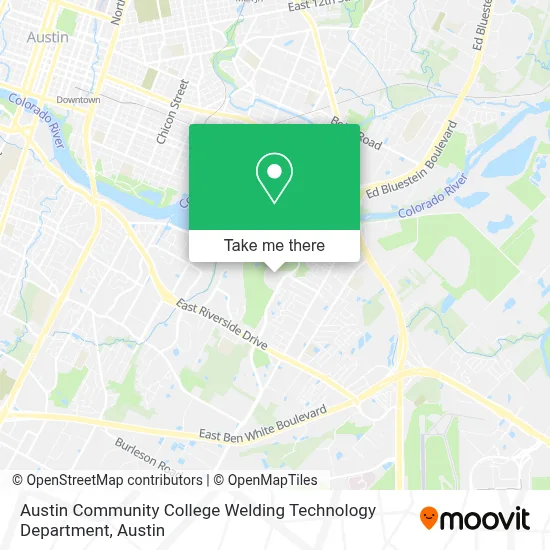 Austin Community College Welding Technology Department map