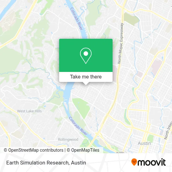 Earth Simulation Research map