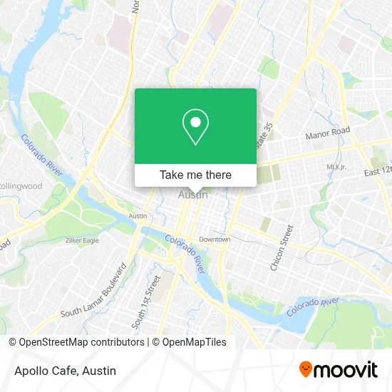 Apollo Cafe map