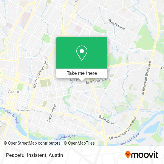 Peaceful Insistent map