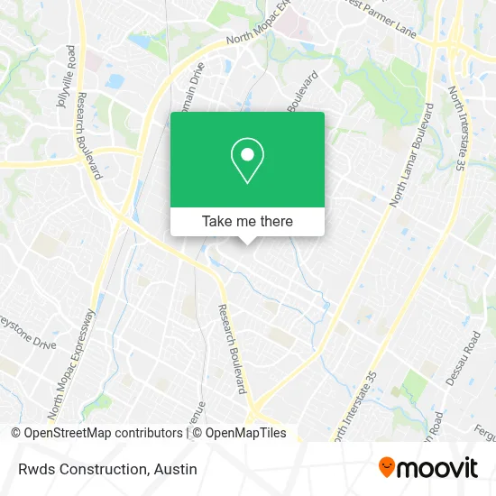 Rwds Construction map