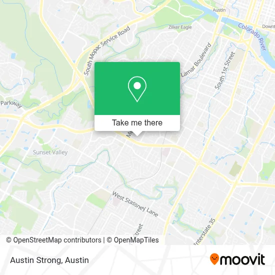 Austin Strong map