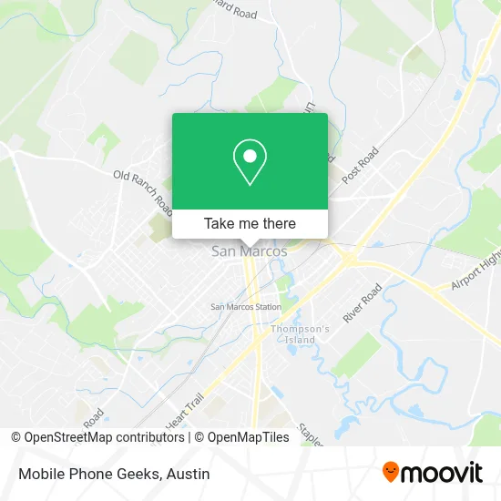 Mobile Phone Geeks map