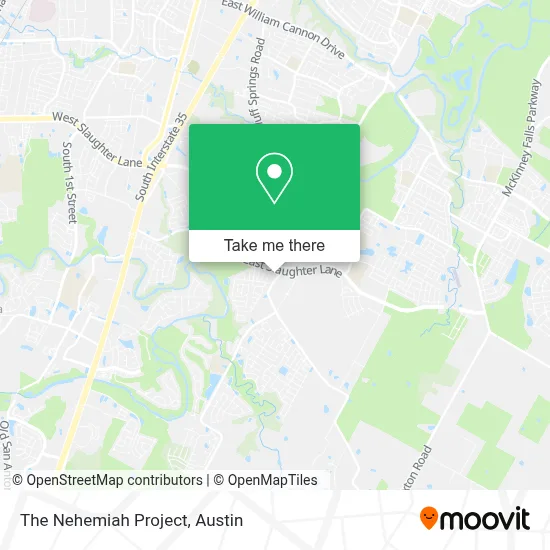 The Nehemiah Project map