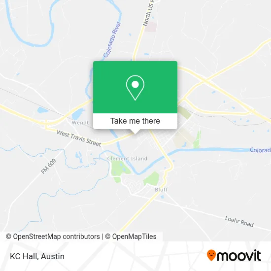 K C Hall map