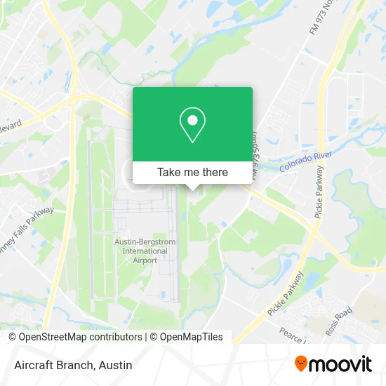Aircraft Branch map