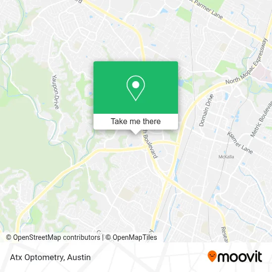 Atx Optometry map