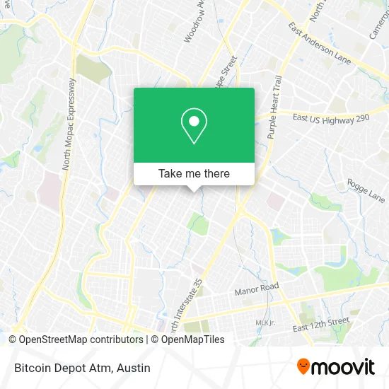 Bitcoin Depot Atm map