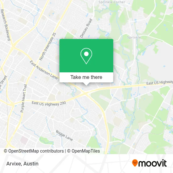 Arvixe map