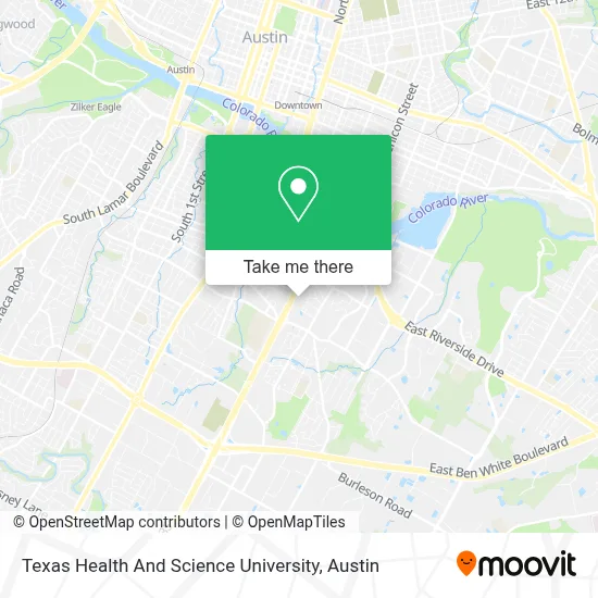 Texas Health And Science University map
