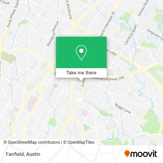 Fairfield map