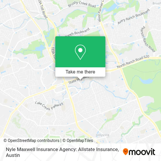 Nyle Maxwell Insurance Agency: Allstate Insurance map