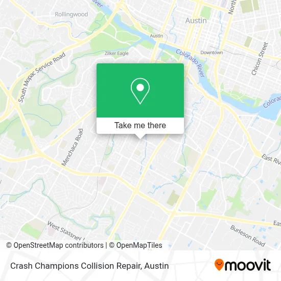 Crash Champions Collision Repair map