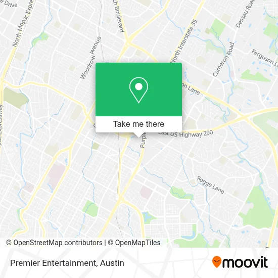 Premier Entertainment map