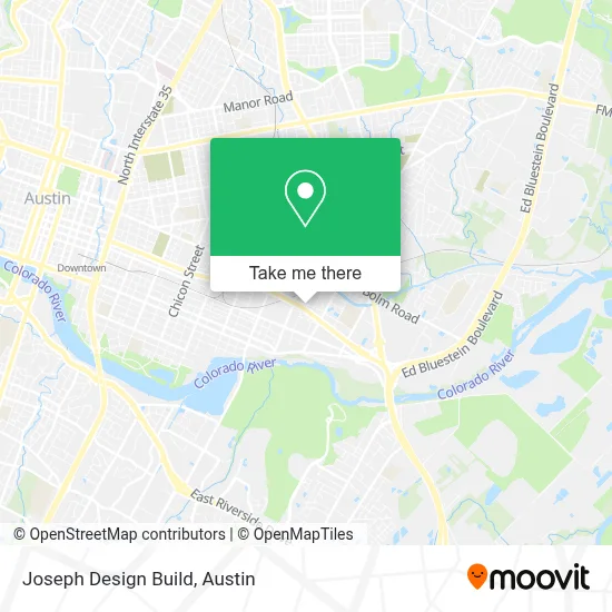 Joseph Design Build map