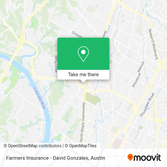 Farmers Insurance - David Gonzales map