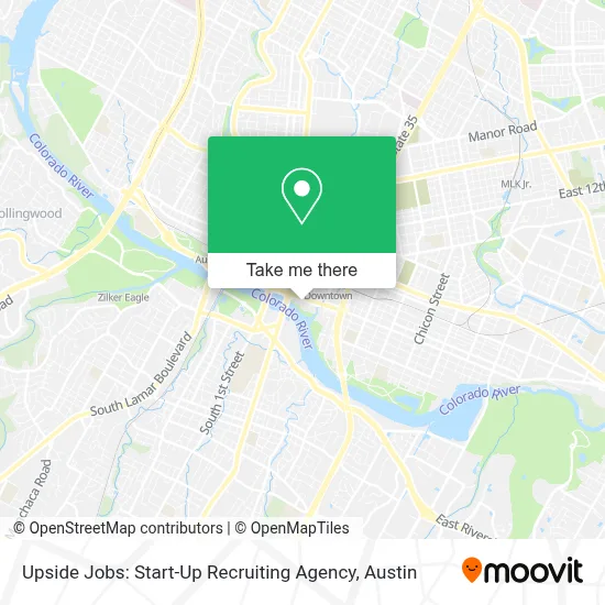 Upside Jobs: Start-Up Recruiting Agency map