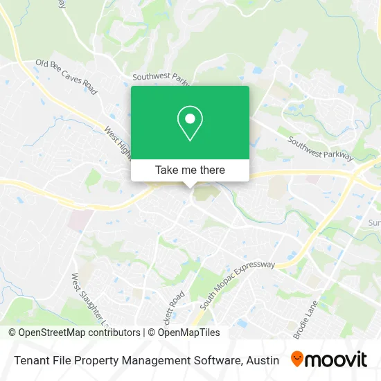 Mapa de Tenant File Property Management Software
