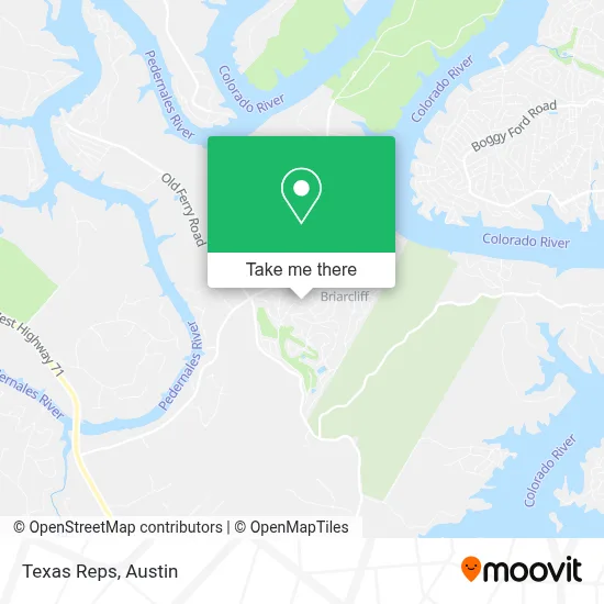Texas Reps map
