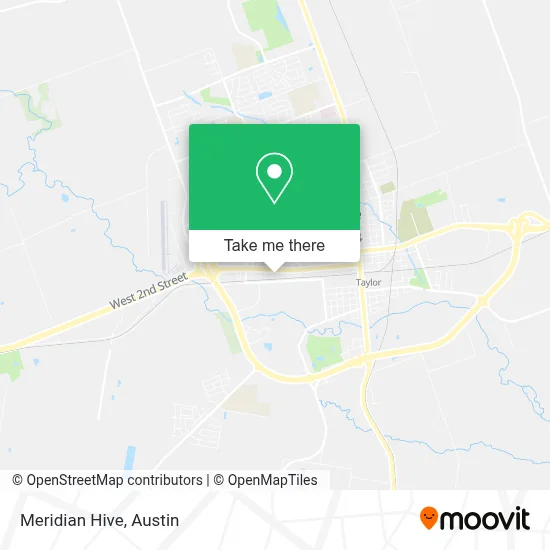 Meridian Hive map