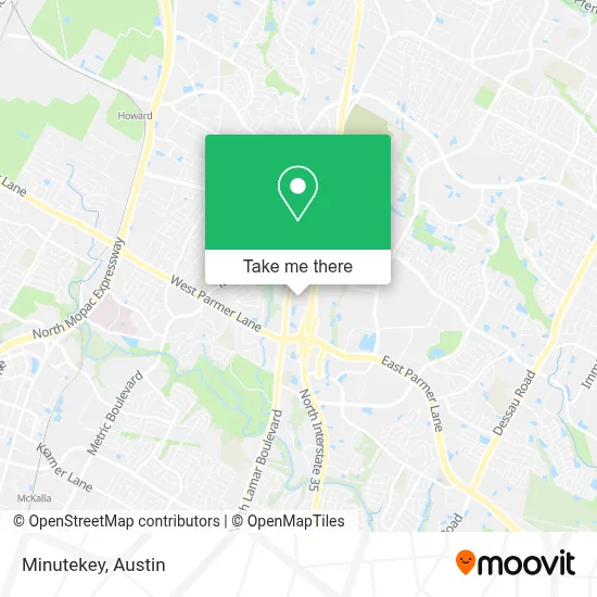 Minutekey map