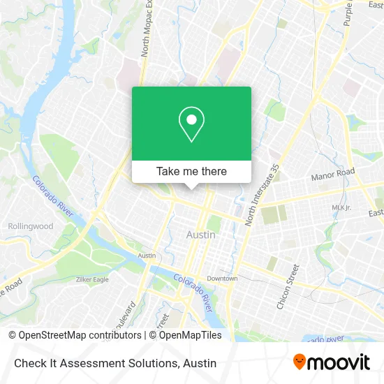 Check It Assessment Solutions map