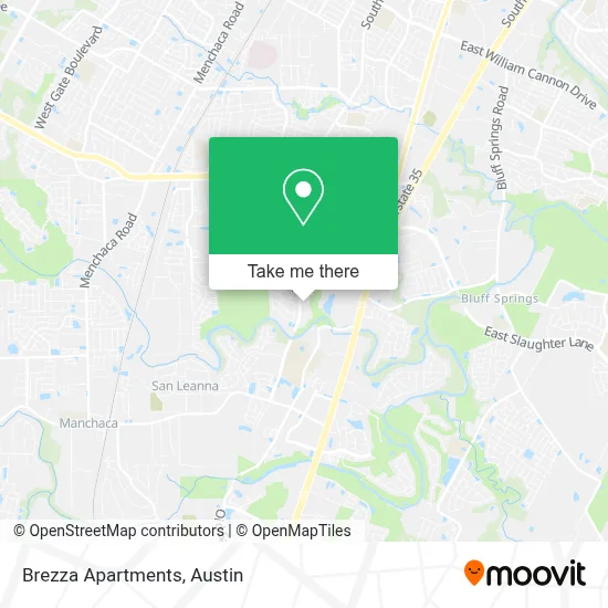 Brezza Apartments map