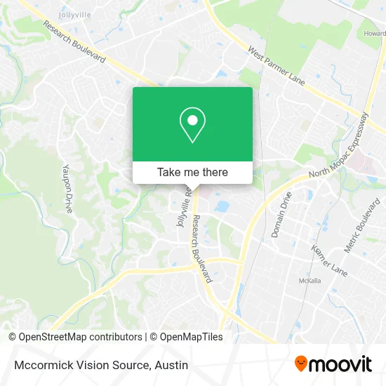 Mccormick Vision Source map